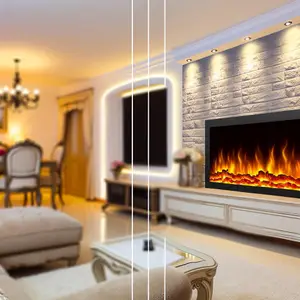 Каминокомплект Royal Flame Castle: Темный дуб с очагом Vision 30 EF LED FX