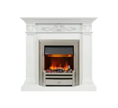 Каминокомплект Dimplex Verona - Белый дуб с очагом Chesford