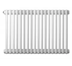 Радиатор труб. Zehnder Charleston 3050, 20 сек.1/2 ниж.подк. RAL9016 (кроншт.в компл)