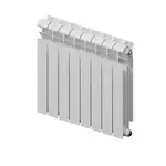 Радиатор биметаллический RIFAR ECOBUILD 300 08 секц. бок. – вид 1