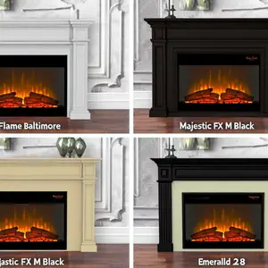 Royal Flame Baltimore и California каминокомплект — сравнение