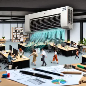 Электрическая тепловая завеса Loriot LTZ-6.0 S для офиса