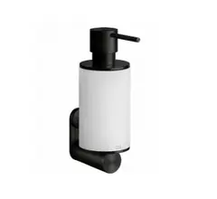 Дозатор для жидкого мыла Gessi 316Black XL/белый (54713/299)