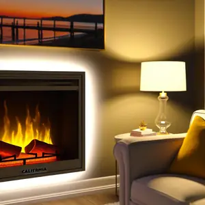 Каминокомплект Royal Flame California с очагом 5D V-ART 40