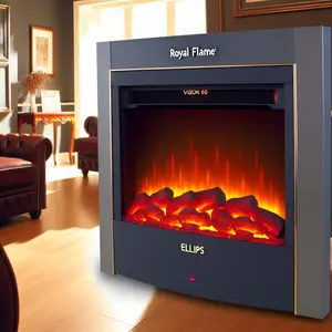 Каминокомплект Royal Flame Ellips с очагом Vision 60 LOG LED