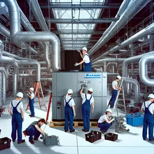 Установка чиллера Daikin EWAD450D-HS: полное руководство