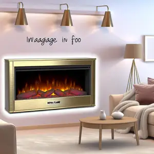 Электрокамин Royal Flame Fobos FX M Brass – стиль и уют