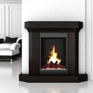 Каминный портал Pierre Royal Flame Luxe угловой – тепло и уют