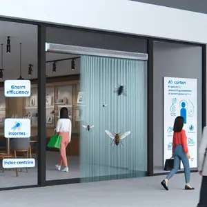 Тепловые завесы для магазинов: виды и преимущества