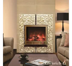 Каминокомплект Glenrich ДА ВИНЧИ Sh 33BR БЕЖЕВЫЙ c топкой SHARM 33 BR