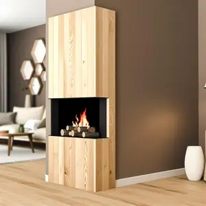 Каминокомплект Royal Flame Pierre Luxe и Sorrento угловой