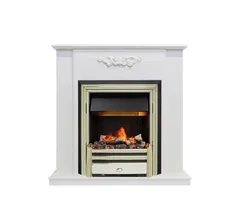 Каминокомплект Dimplex Lumsden - Белый дуб с очагом Cavendish