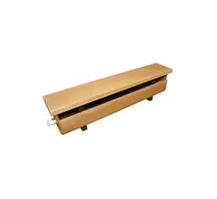 Стальной трубчатый радиатор Кзто Завалинка Элегант 1100