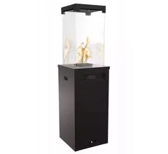 Нагреватель газовый Kratki PATIO/LIGHT, черная сталь