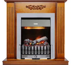 Каминокомплект Dimplex Lumsden - Дуб антик с очагом Danville Chrome FB2