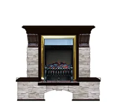 Каминокомплект Glenrich БОСТОН К МИСХОР угл. венге c топкой FOBOS BR