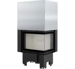 Каминная стальная топка Kratki VNP/610/430