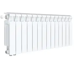 Радиатор биметаллический RIFAR MONOLIT Ventil 350 15 секц. нижн. лев. 50 мм
