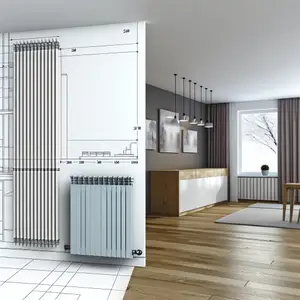 Стальной панельный радиатор Buderus VK-Profil 20 500 1800
