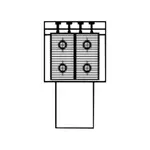 Конвекторный радиатор Kzto Элегант Мини 130х130х2000 2то – вид 2