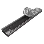 Конвектор КЗТО Бриз В 240х85 х2500 1то Конц прав 220V ТСМ (5 Nova 12 втулки черн) – вид 1