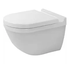 Унитаз подвесной Duravit Starck 3 белый (42250900A1)
