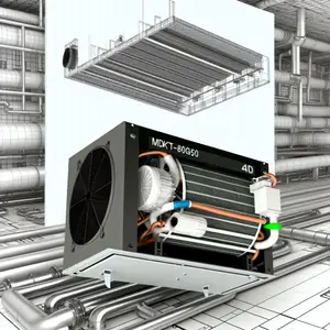 Канальный фанкойл MDKT2-800G50: высокая эффективность HVAC
