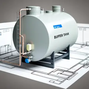 Буферная емкость Sunsystem PR 5000 для оптимизации отопления