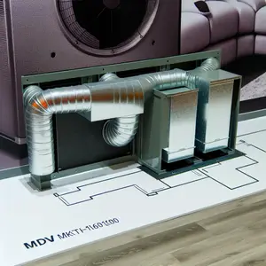 Канальный фанкойл MDV MDKT3H-1600G100: компактное оборудование