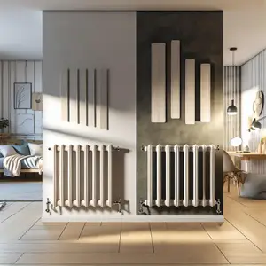 Радиатор Zehnder Charleston: сравнение моделей 2050/05 и 2050/06