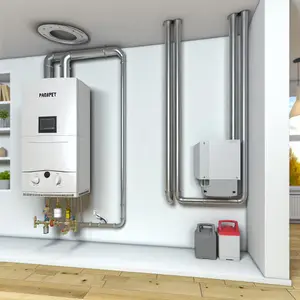 Парапетные газовые котлы: удобство и эффективность