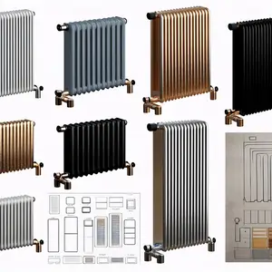 Радиатор Zehnder Charleston: сравнение моделей 3057/12 и 3057/14