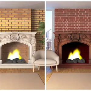 Портал Royal Flame Barcelona (разборный) Дуб золотой для вашего дома