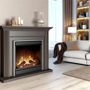 Угловой каминокомплект Royal Flame Pierre Luxe для уюта