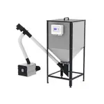 Горелка пеллетная приставная ZOTA "Fox" - 43 (горелка+ПУ+механизм+бункер) – вид 1