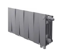 Радиатор Royal Thermo PianoForte 200 /Silver Satin - 8 секц. VDR