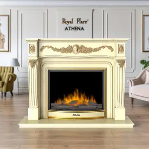 Каминокомплект Royal Flame Athena слоновая кость с патиной - идеальный выбор