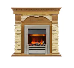 Каминокомплект Dimplex Dublin - Дуб / Сланец с очагом Chesford