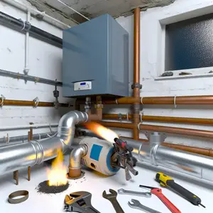 Коаксиальная труба для газового котла: преимущества и установка