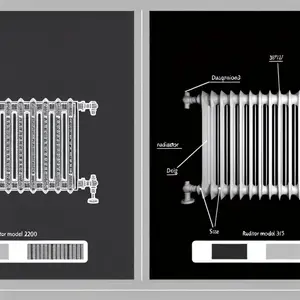 Радиатор Zehnder Charleston сравнение: модели 2200 и 3057/15