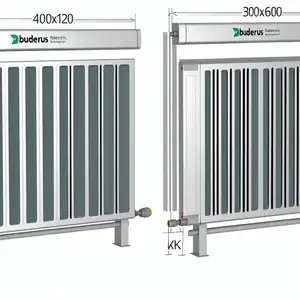 Стальной панельный радиатор Buderus VK-Profil: сравнение