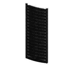 Биметаллический радиатор Rifar CONVEX V 500-18 антрацит