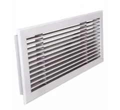 Решетка с защелкой с горизонтальными регулируемыми жалюзи СЕЗОН VR3 200x150