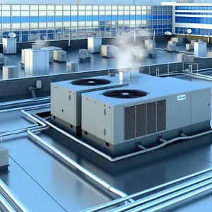 Моноблочные крышные кондиционеры Midea MRBT-150CWN1-R