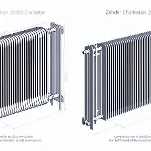 Радиатор Zehnder Charleston 2200 - надежный обогреватель