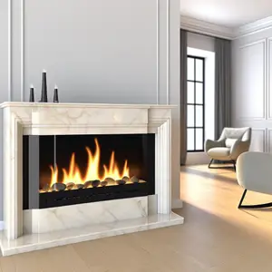 Портал Royal Flame Lindos Алебастр купить — элегантный стиль