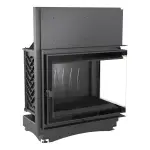 Каминная чугунная топка Kratki Amelia/P/BS/DECO – вид 1