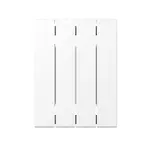 Радиатор биметаллический RIFAR SUPReMO 350 04 секц. бок. – вид 1