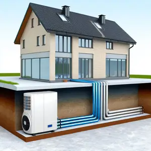 Геотермальный тепловой насос De Dietrich GSHP 15 TR-E: экономия и экологичность