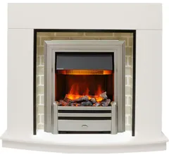 Каминокомплект Dimplex Montana - Белый с очагом Chesford